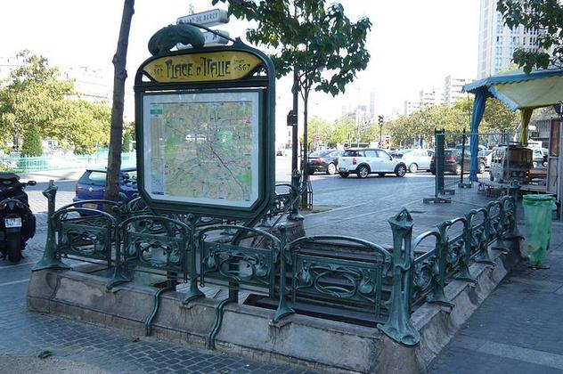 Station de métro Place d'Italie
